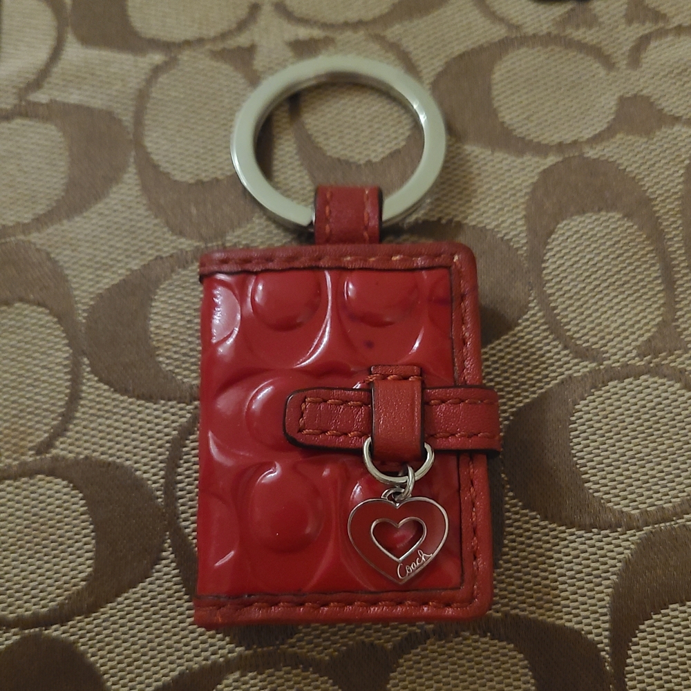 ‼️SOLD‼️Coach Photo book Keychain